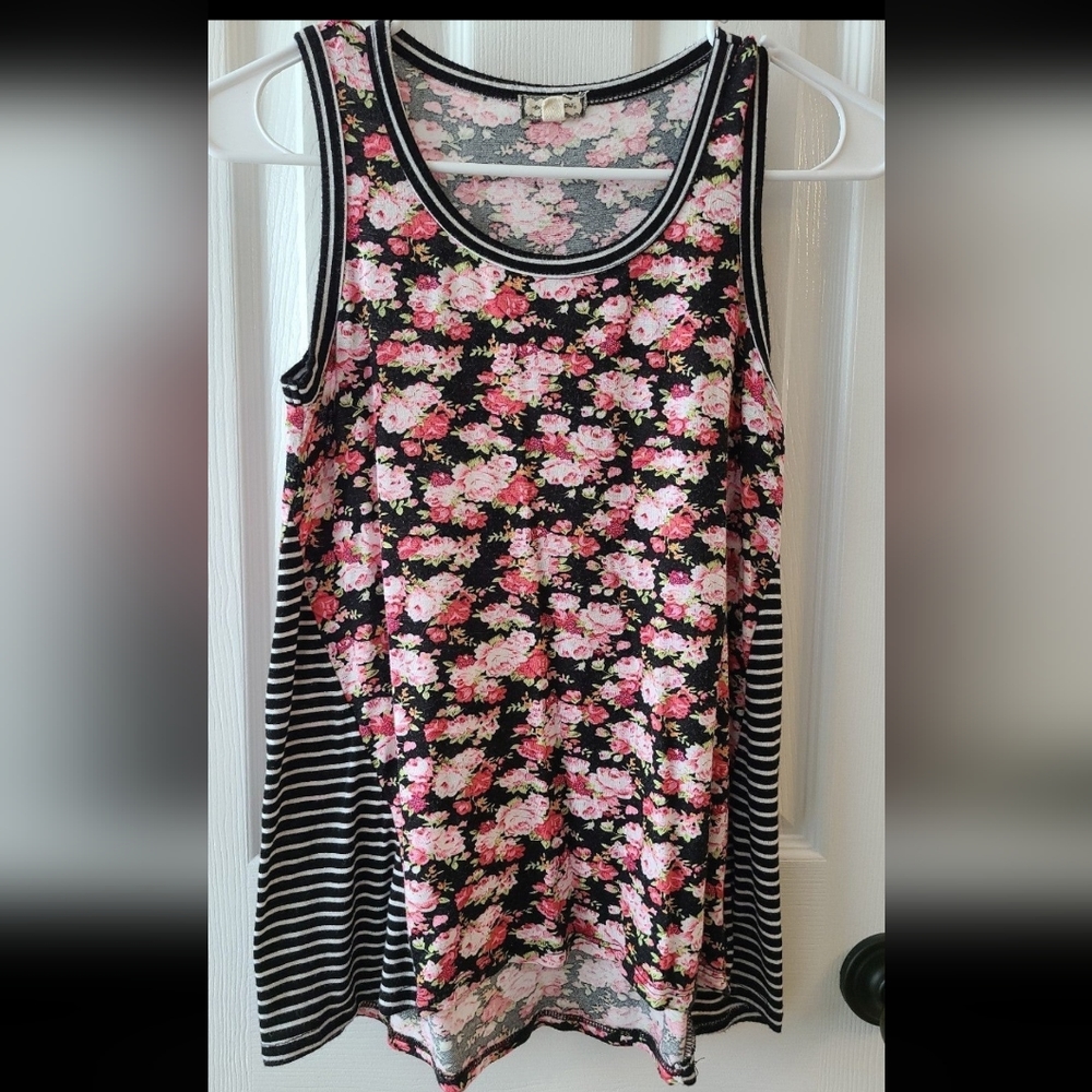 FWP Floral, flowy tank top